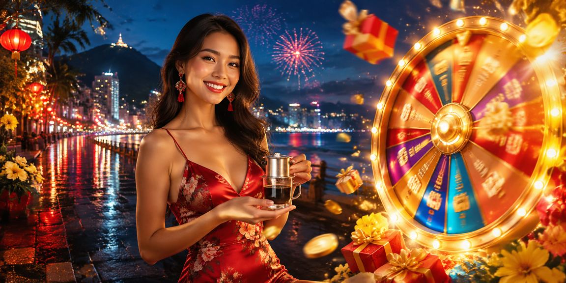 Người chơi tại Vũng Tàu thư giãn với cà phê và trải nghiệm roulette online